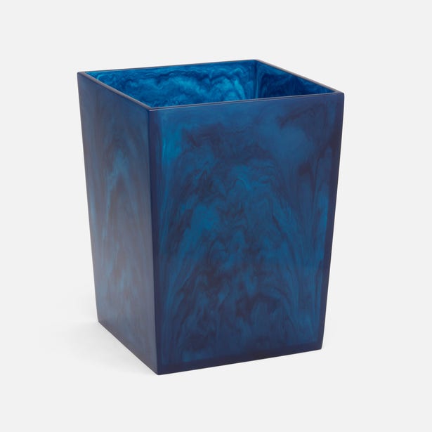 Abiko Wastebasket Cobalt