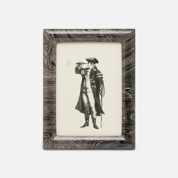 Ashland Frame Black Swirl 5x7