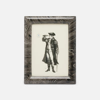 Ashland Frame Black Swirl 5x7