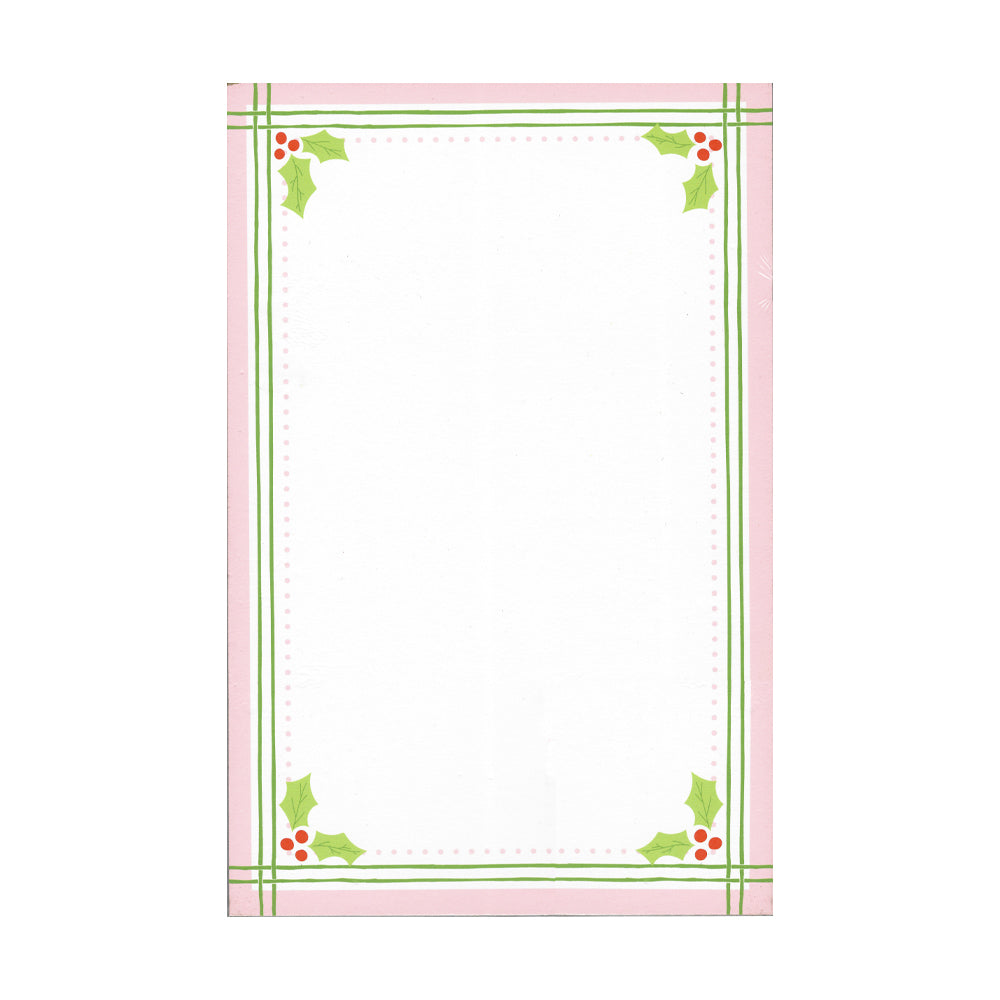 Holly Notepad Large