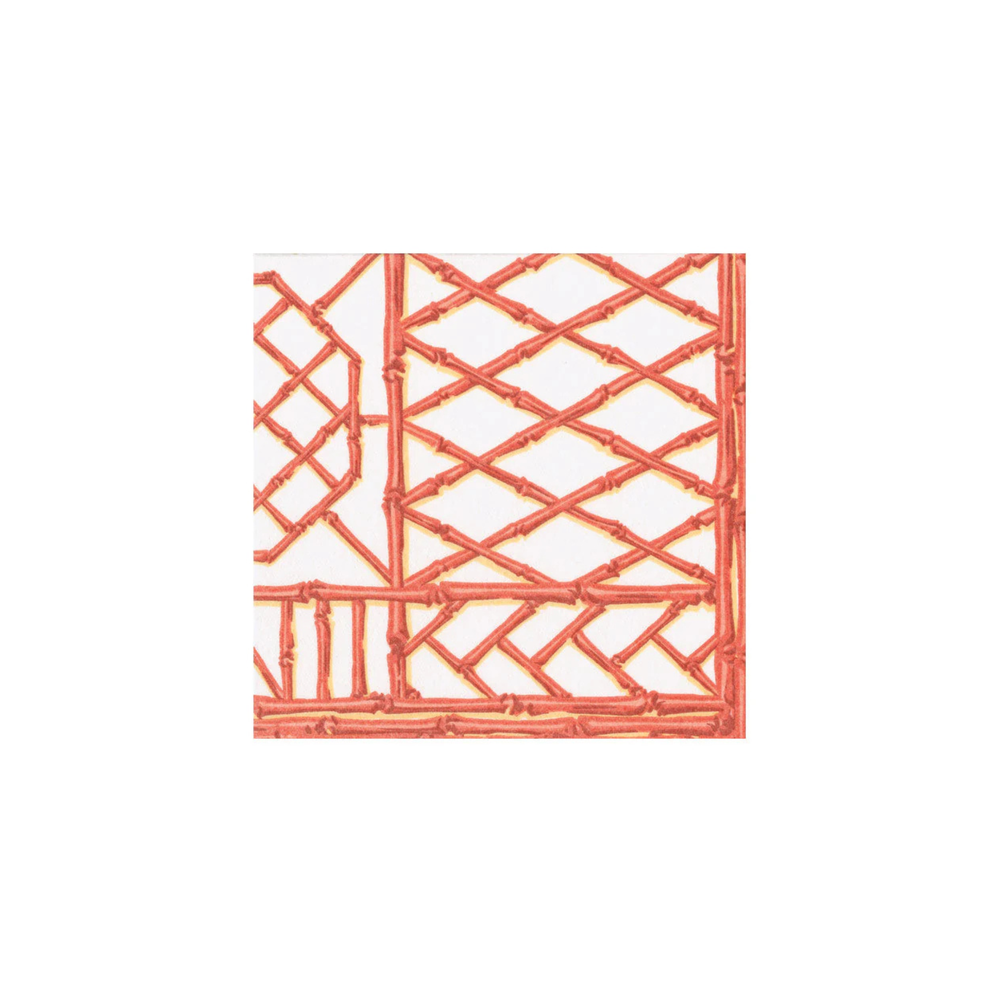 Cocktail Napkin Coral Bamboo