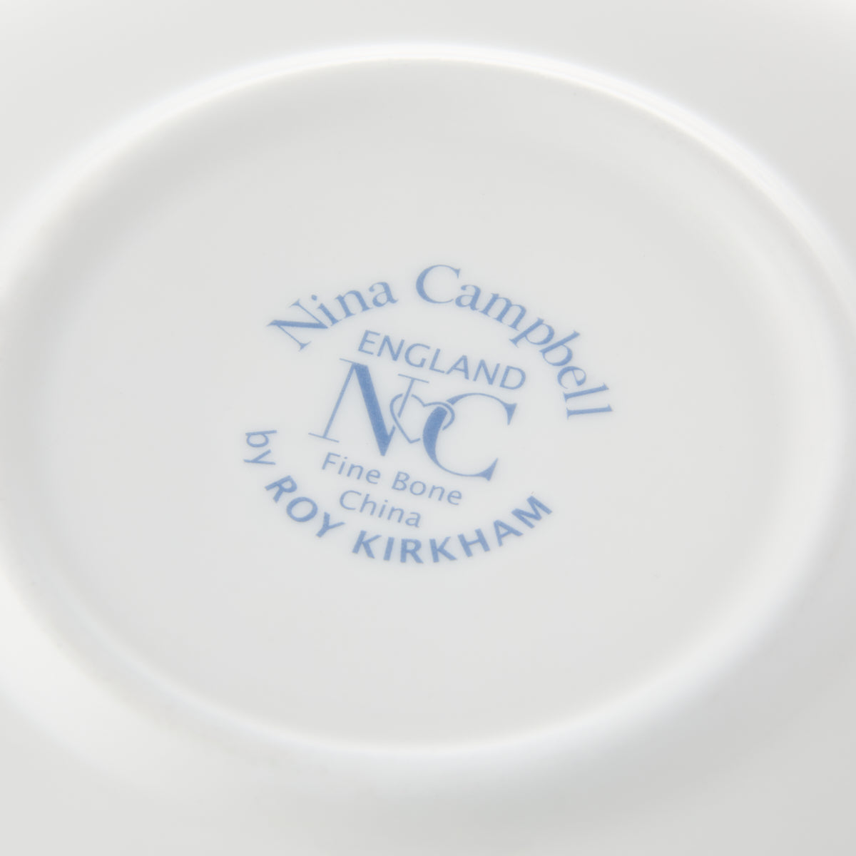 Chatsworth Breakfast Cup & Saucer Blue Heart