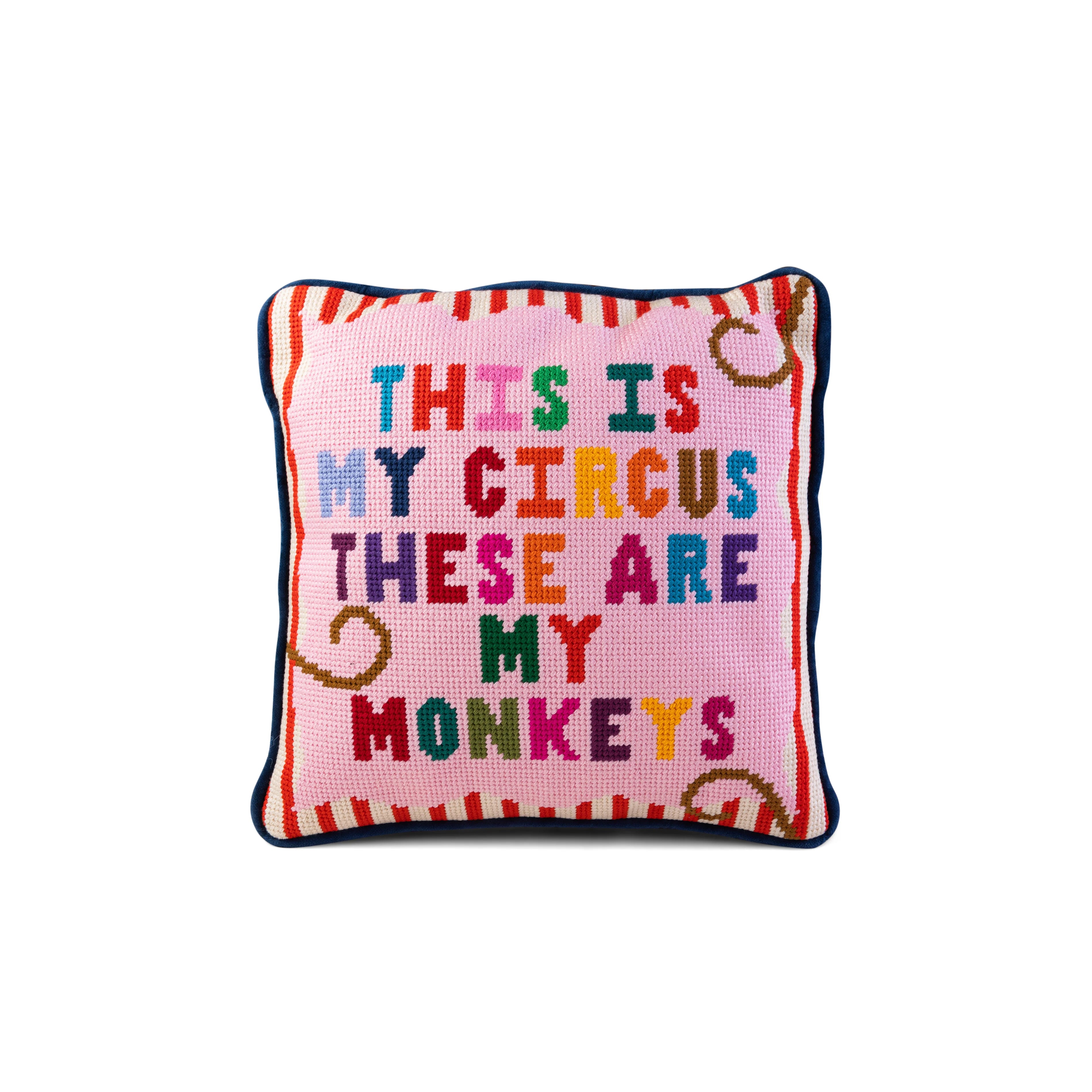 My Circus Needlepoint Cushion