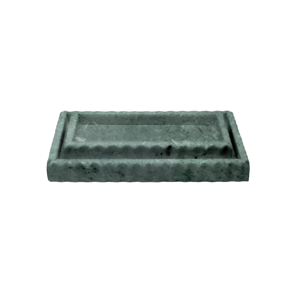 Proviso Nested Trays Set of Two Dark Jade