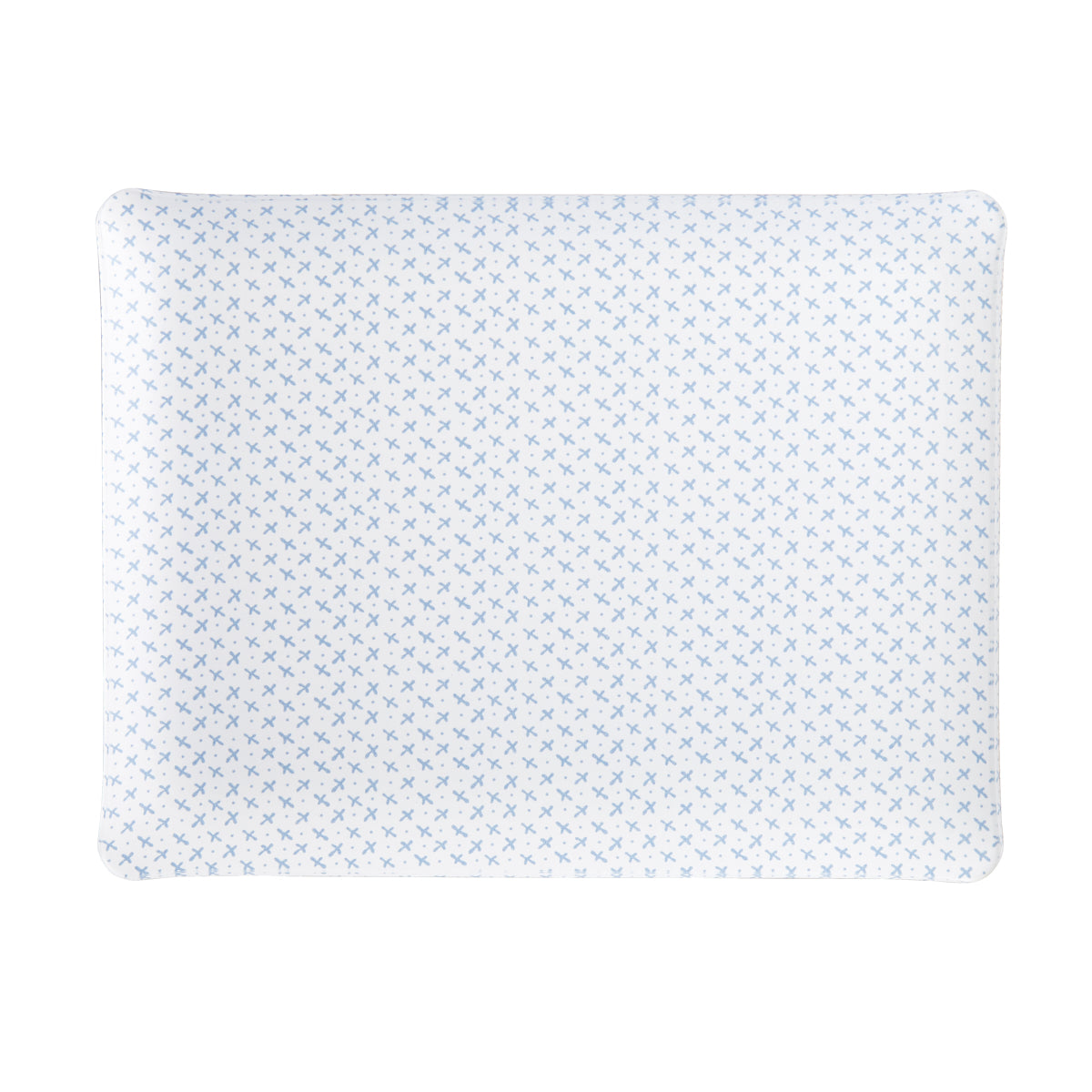 Fabric Medium Tray Sprig Blue