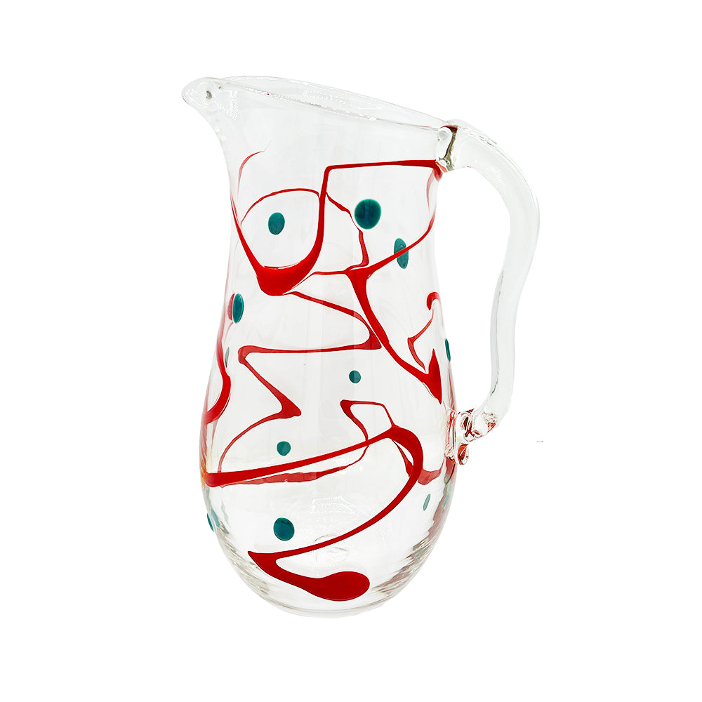 Wackie Pitcher Red/Teal
