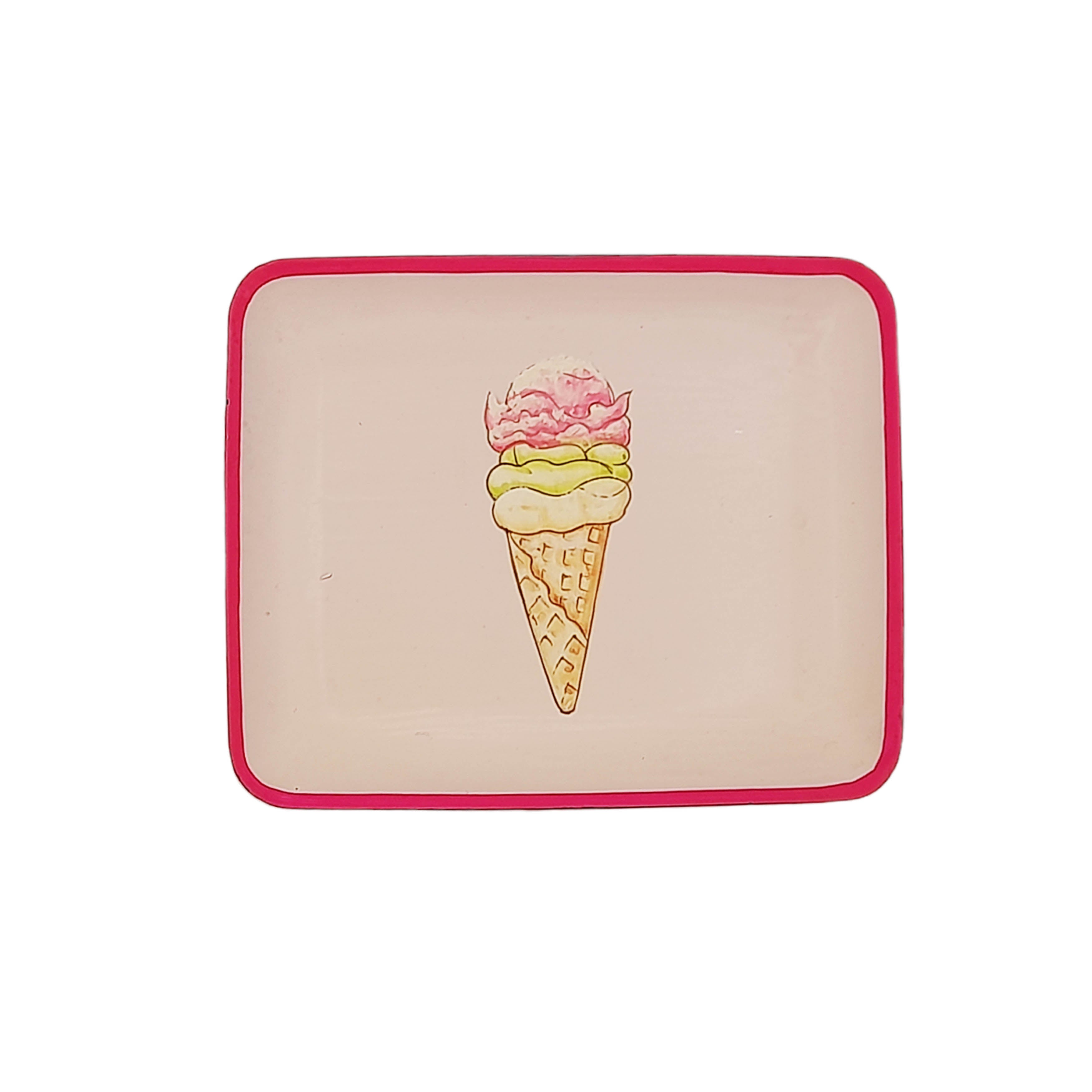 Nina Campbell Iron Tray Mini 3 Flavour Cone against a white background