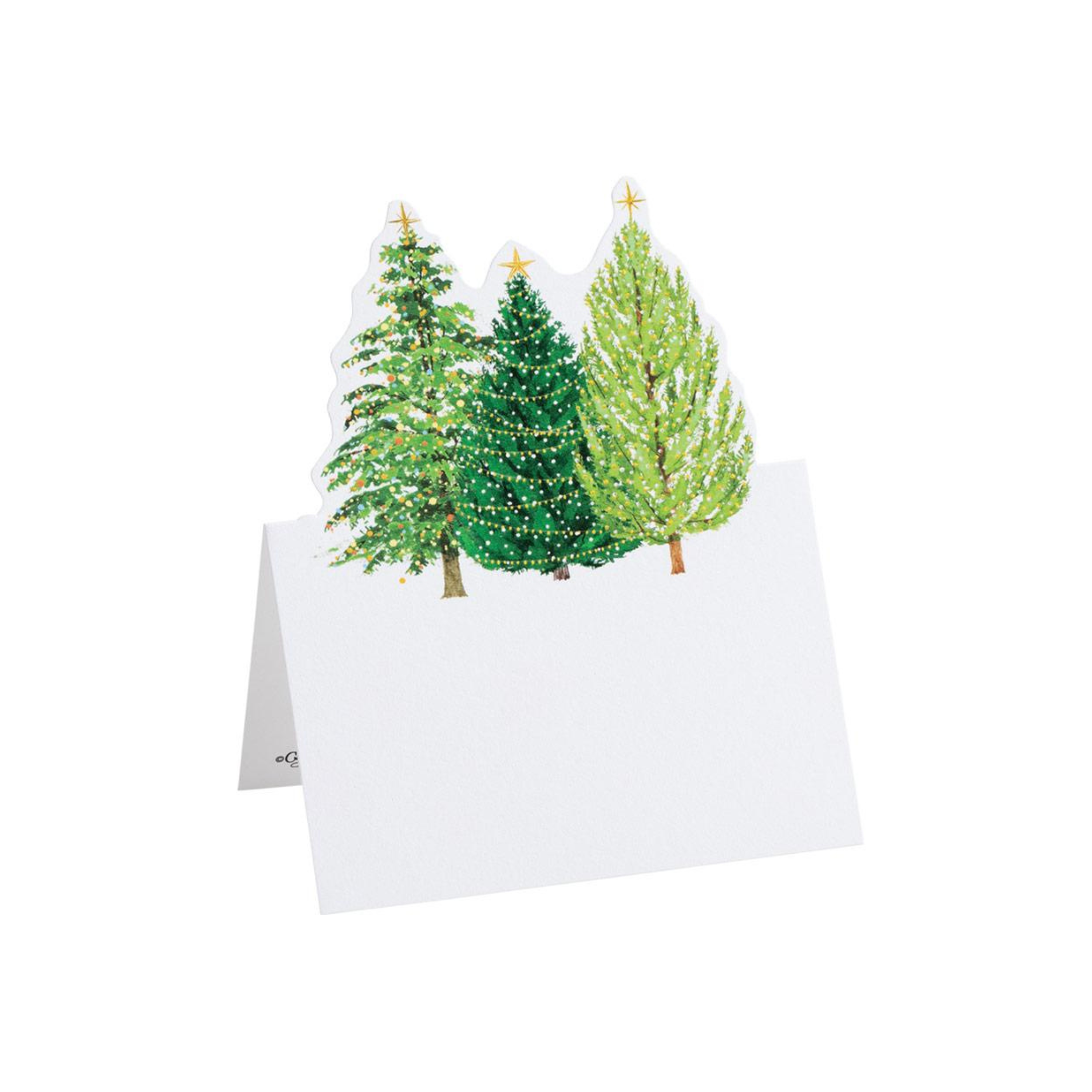 Placecard Christmas Tree Lights