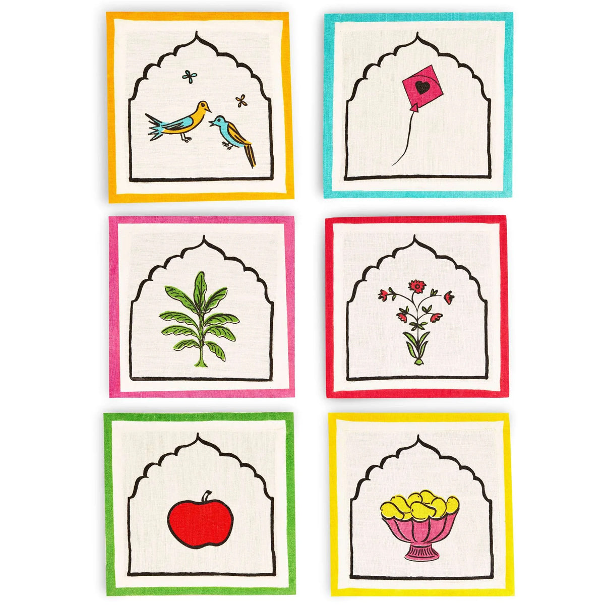 Coaster/Cocktail Napkin Dreamy Set of 6