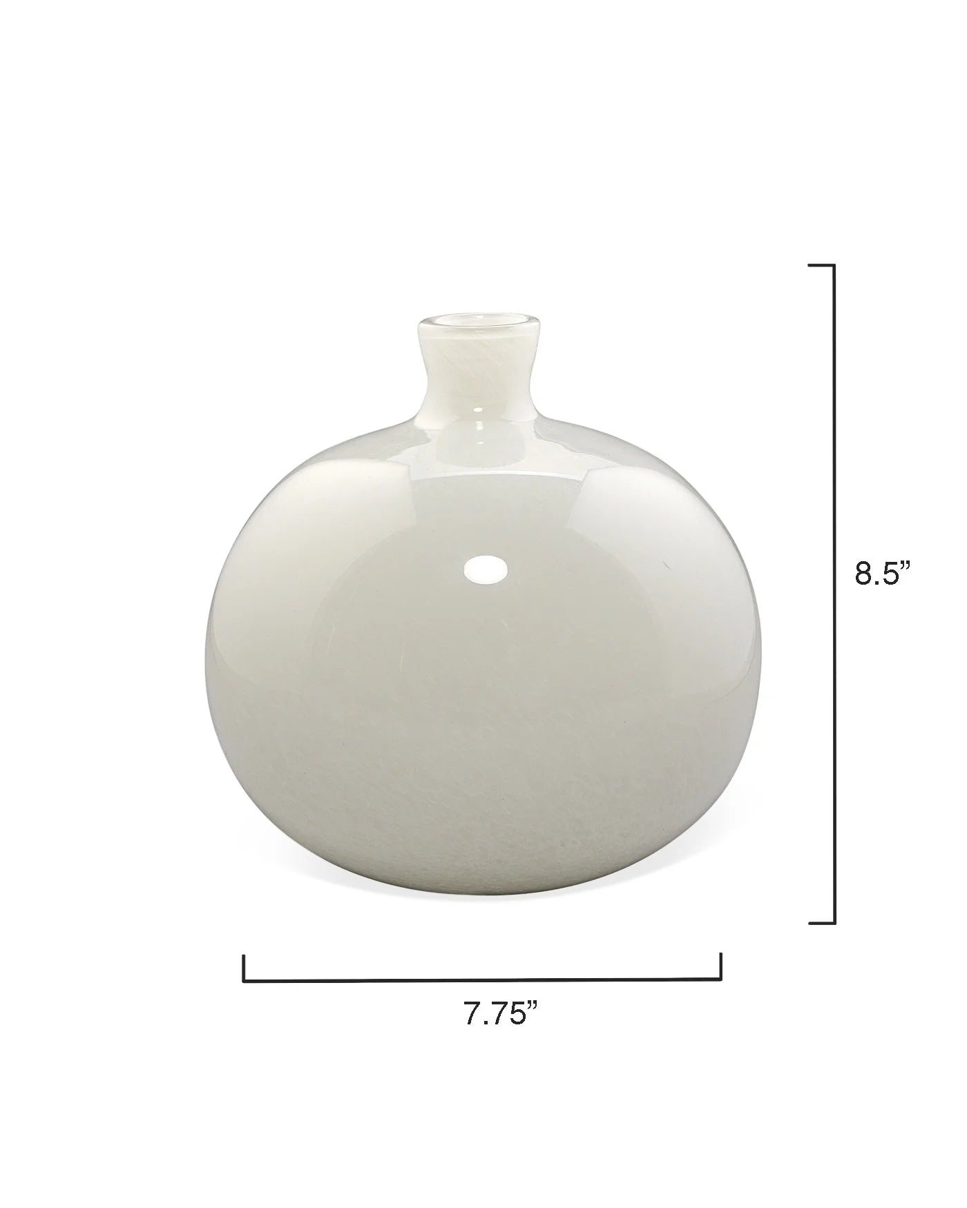 Minx Vases Pair White Set of Two