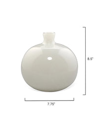 Minx Vases Pair White Set of Two