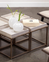 Minx Vases Pair White Set of Two