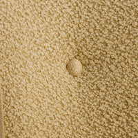 Nina Campbell Coco Occasional Chair in yellow cardot fabric button detailing