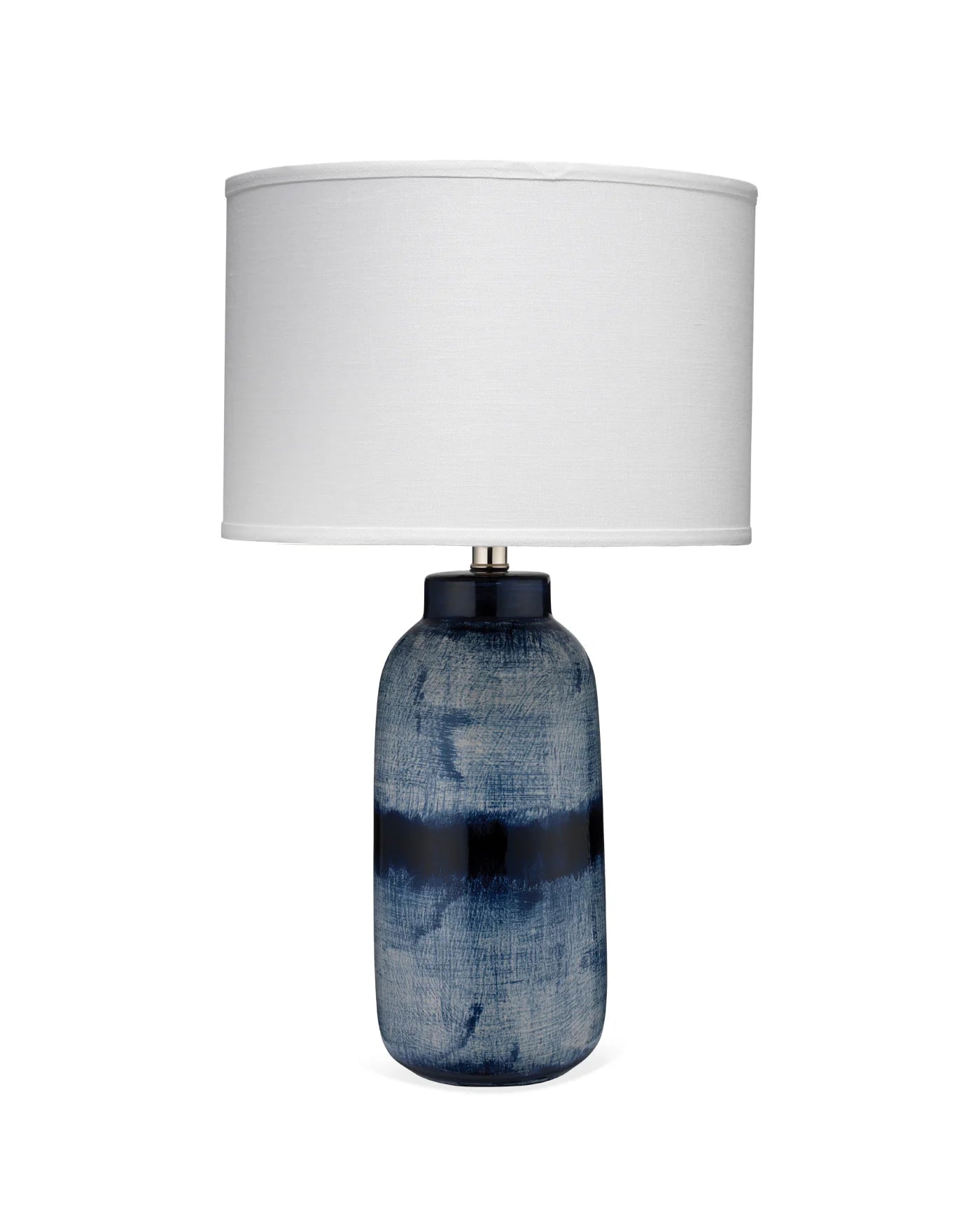 Batik Table Lamp Large Blue