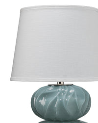 Pricilla Double Gourd Table Lamp - Blue