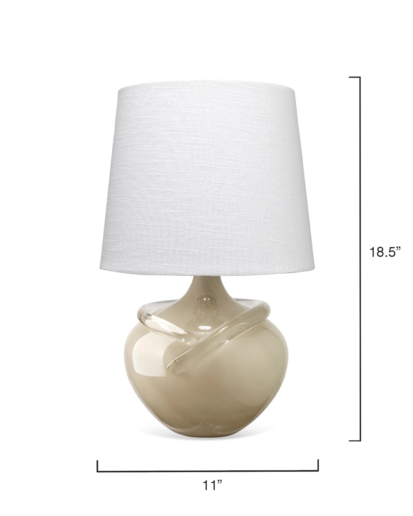 Wesley Table Lamp Taupe