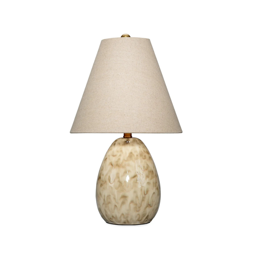 Raindrop Table Lamp Off White