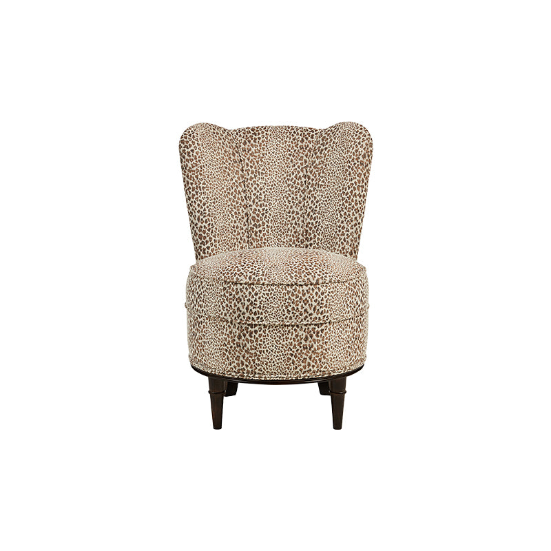 Nina Campbell Alice Chair in bagatelle fabric against a white background