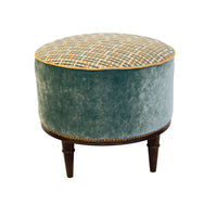 Alice Stool in Gabrielle Velvet with Altana