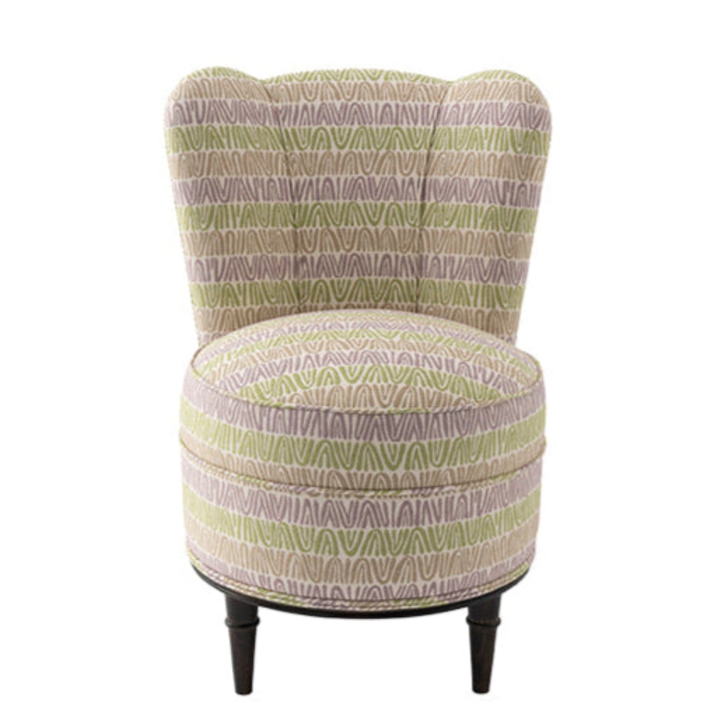 Nina Campbell Alice Chair in Appledore against white background