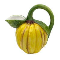 Nina Campbell banana ceramic jug on white background