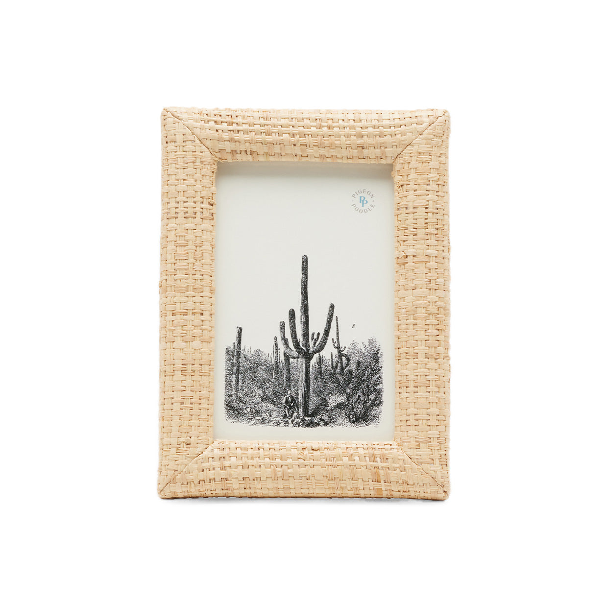 Belem Raffia Frame Natural 4x6