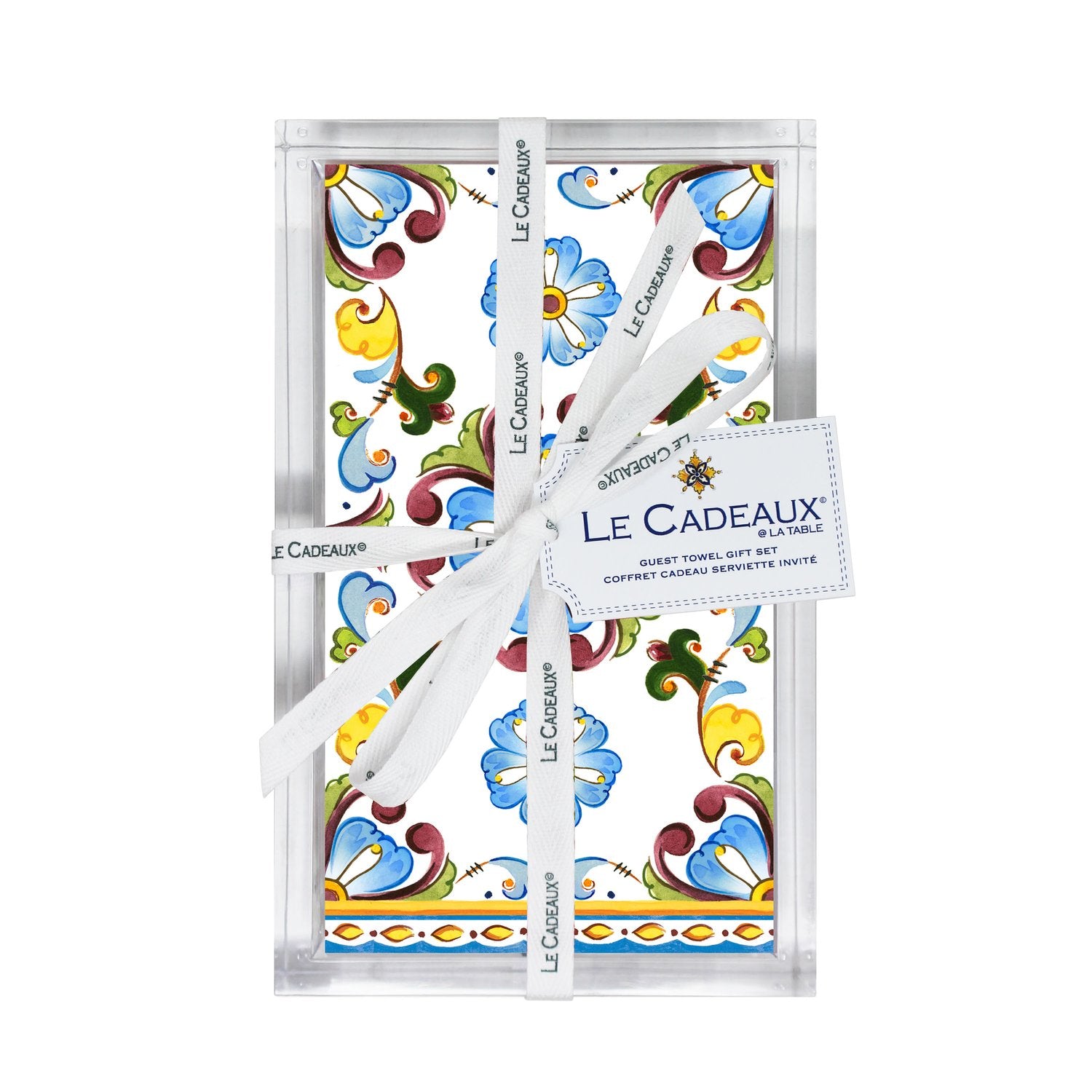 Toscana Guest Towels and Holder