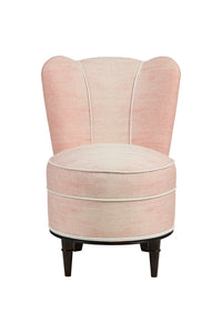 Nina Campbell Alice Chair in calypso fabric against a white background
