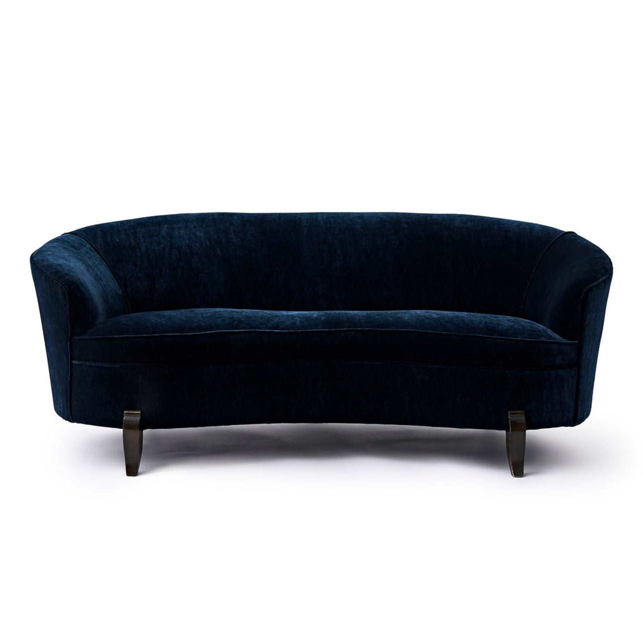 Audrey Sofa in Gabrielle Velvet Midnight