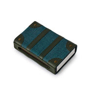 Dillon Match Box Leather Teal/Forest