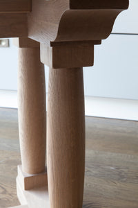 Nina Campbell The Campbell Dining Table legs close up