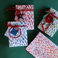 Club House Wrapping Paper Red