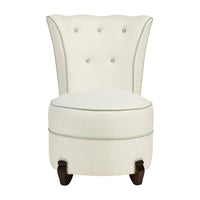 Coco Occasional Chair in Colette White