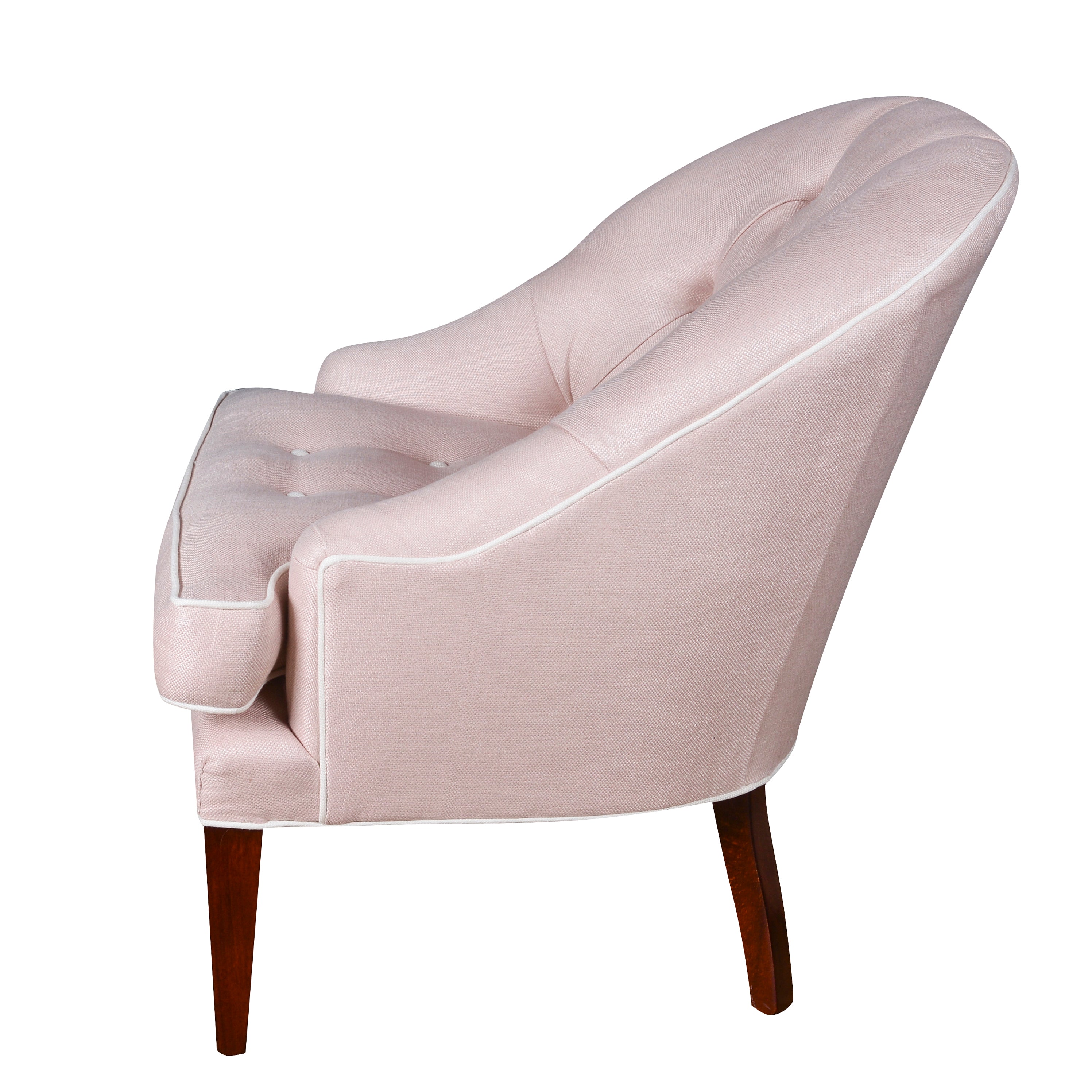 Mabel Chair in Colette Blush