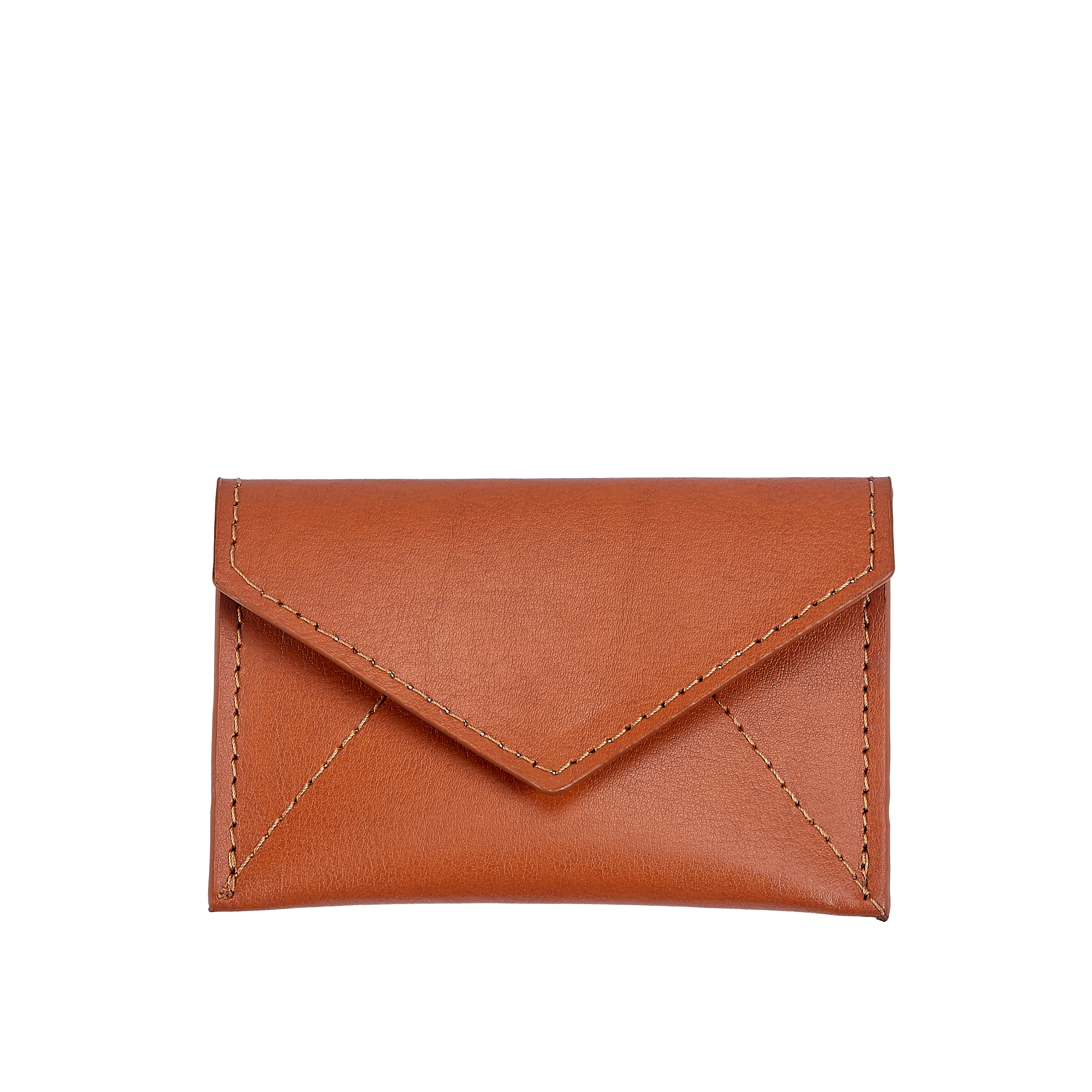 Mini Envelope Tan Leather