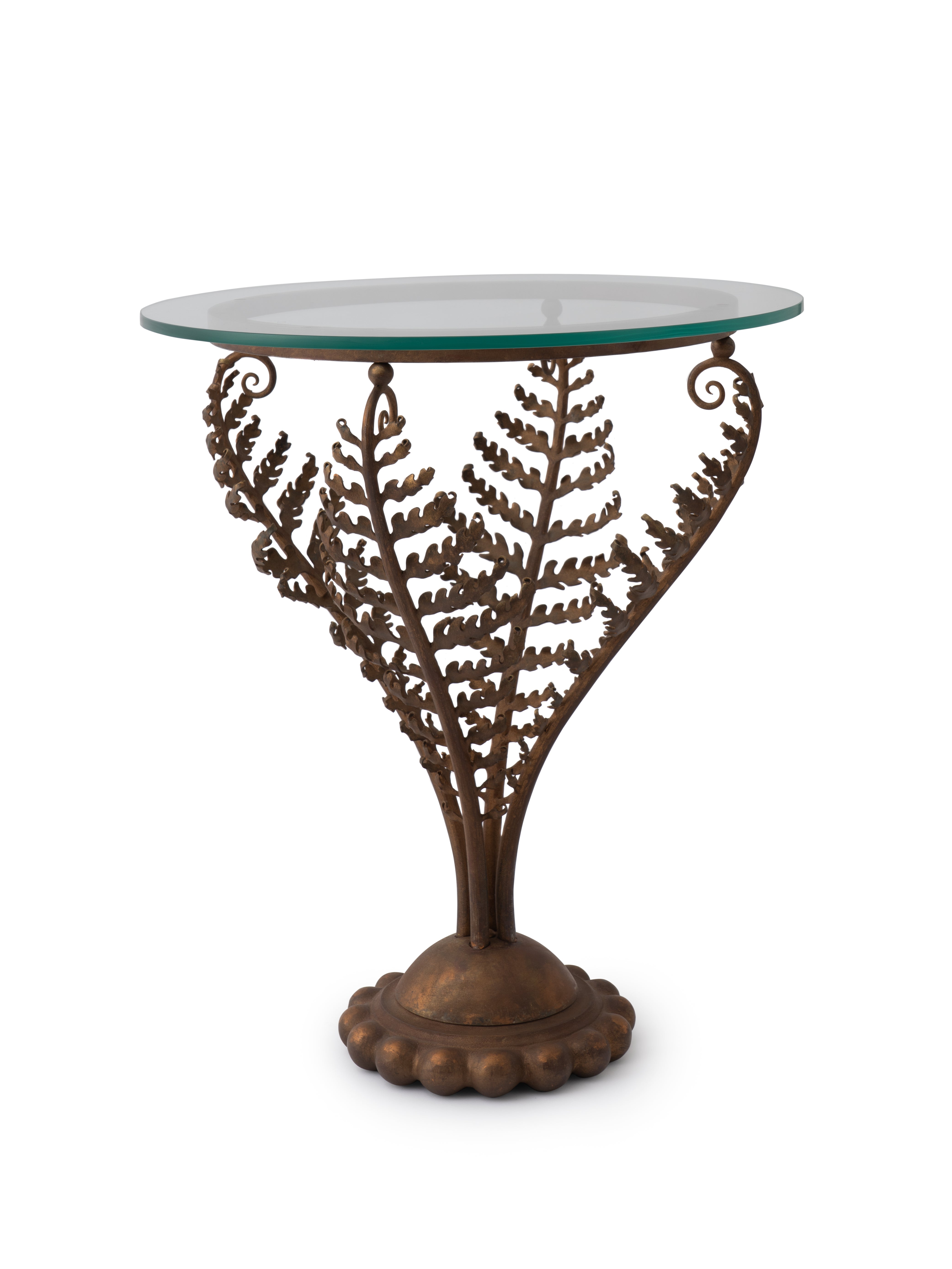 Nina Campbell fern table against white background