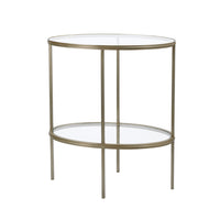 Nina Campbell Grace End Table against white background