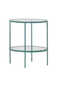 Nina Campbell Grace End Table against white background