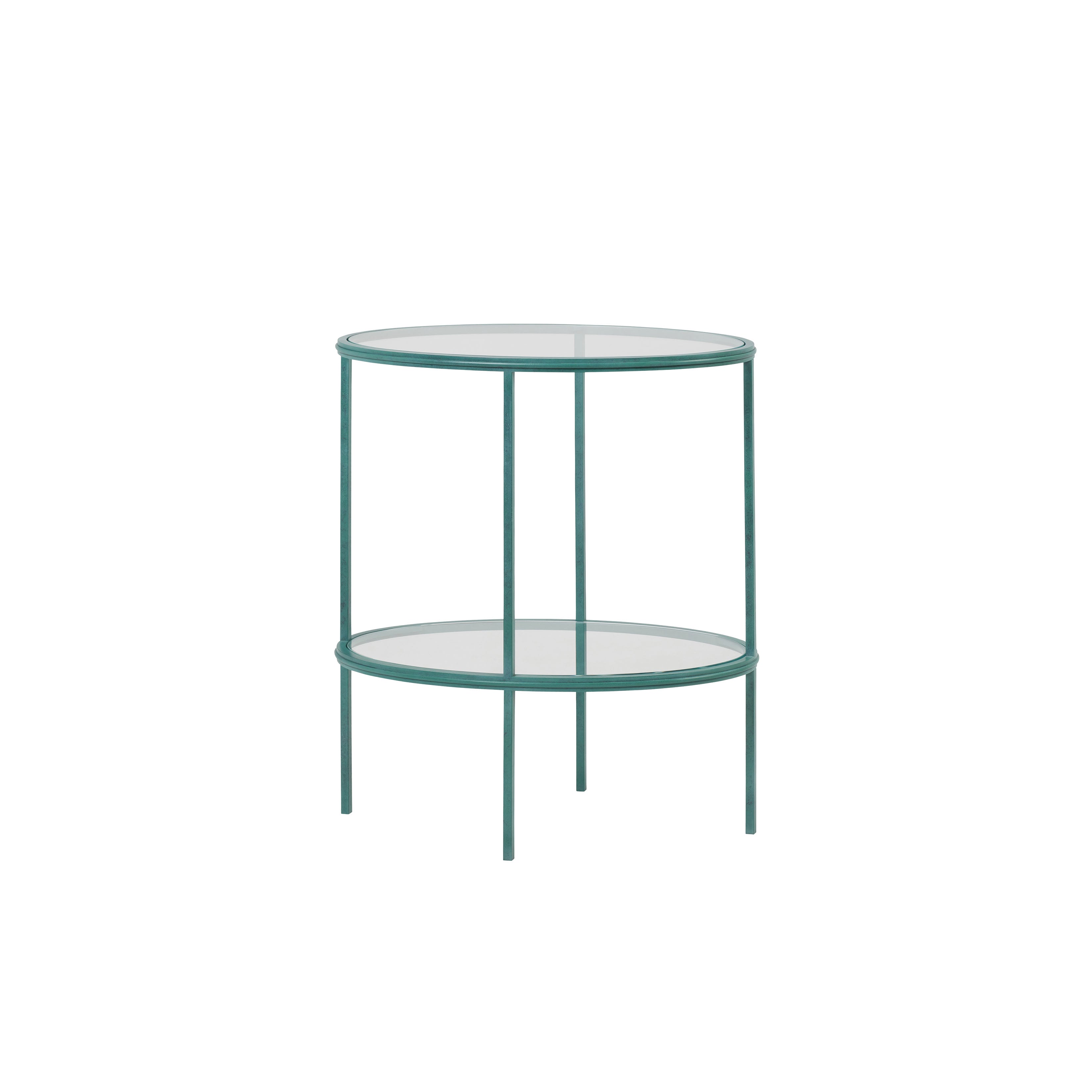 Nina Campbell Grace End Table against white background