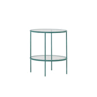 Nina Campbell Grace End Table against white background