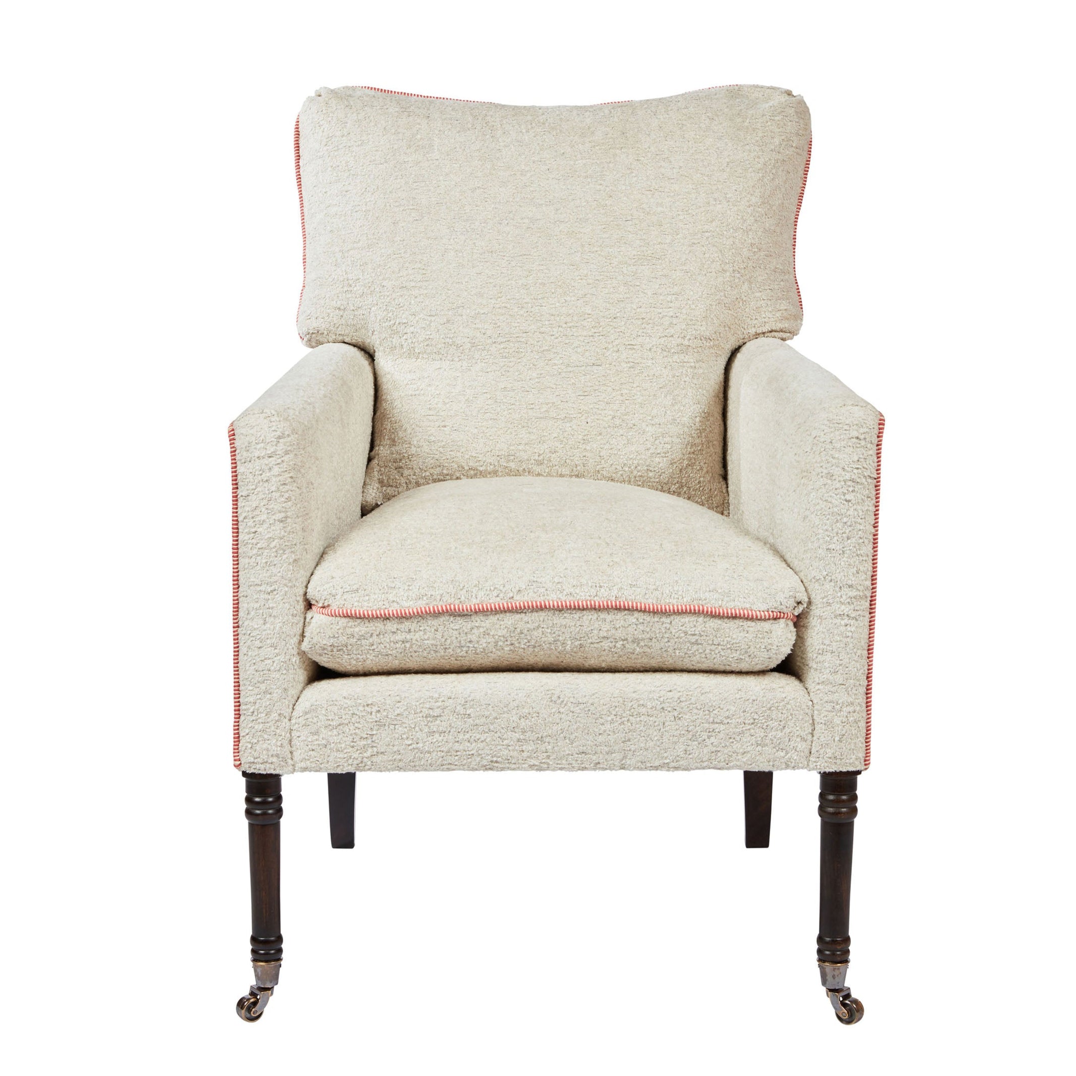 Nina Campbell Hastings Armchair in Amberley against a white background