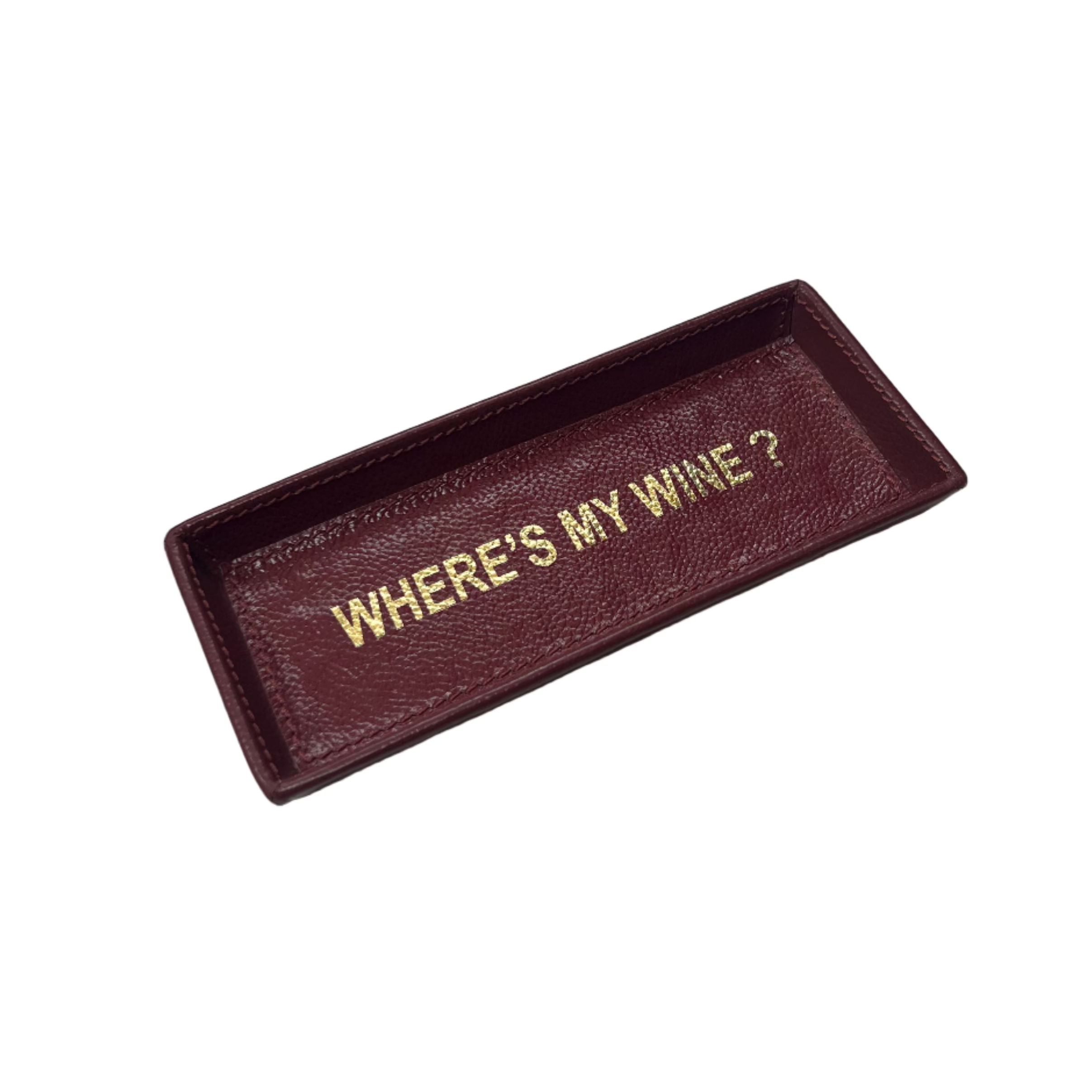 Decorah Glasses Holder Burgundy Where's My Wine