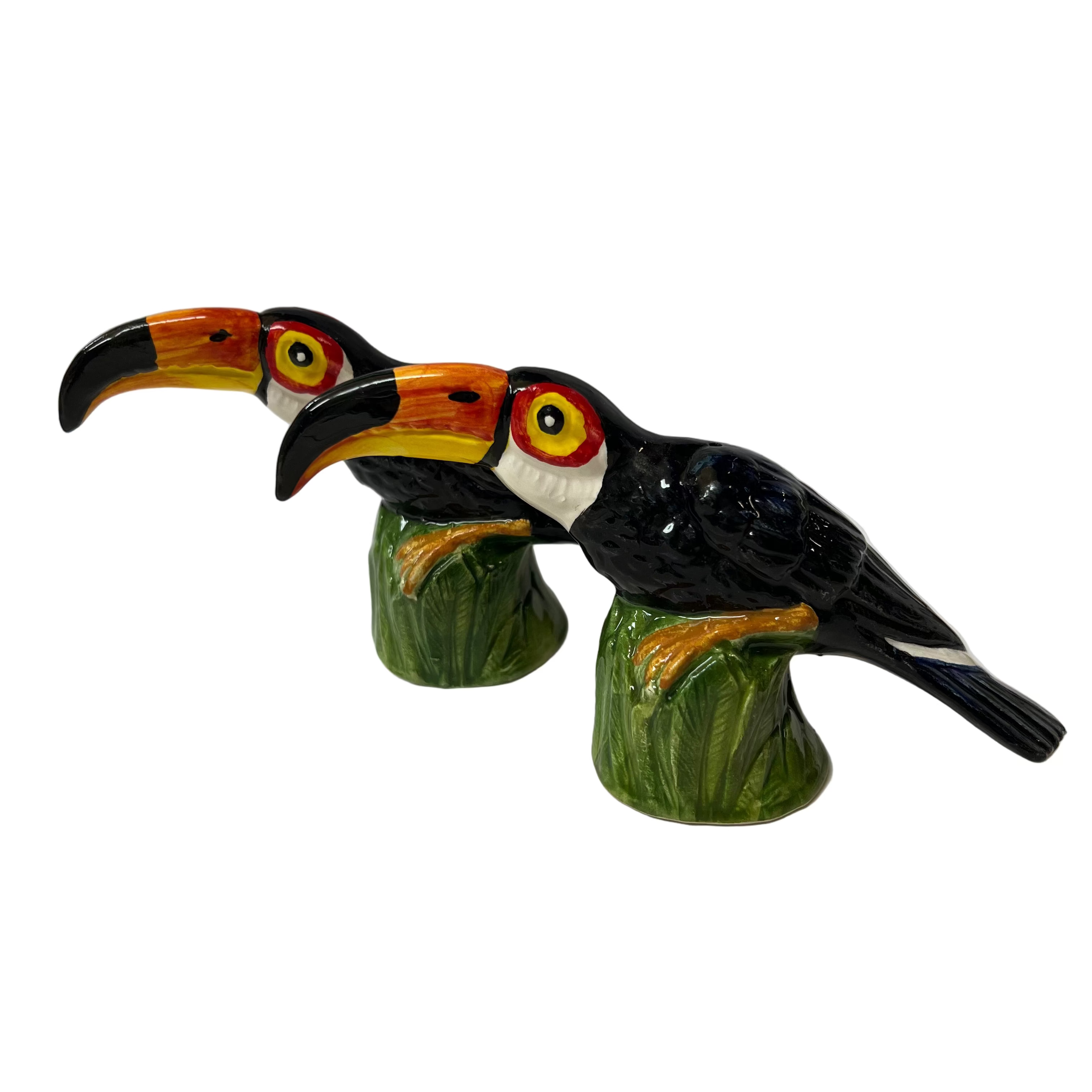 Ceramic Toucan Salt & Pepper Shakers
