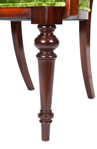 Nina Campbell Jennifer Dining Chair leg closeup