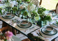 Maze Dinner Plate 17cm Green