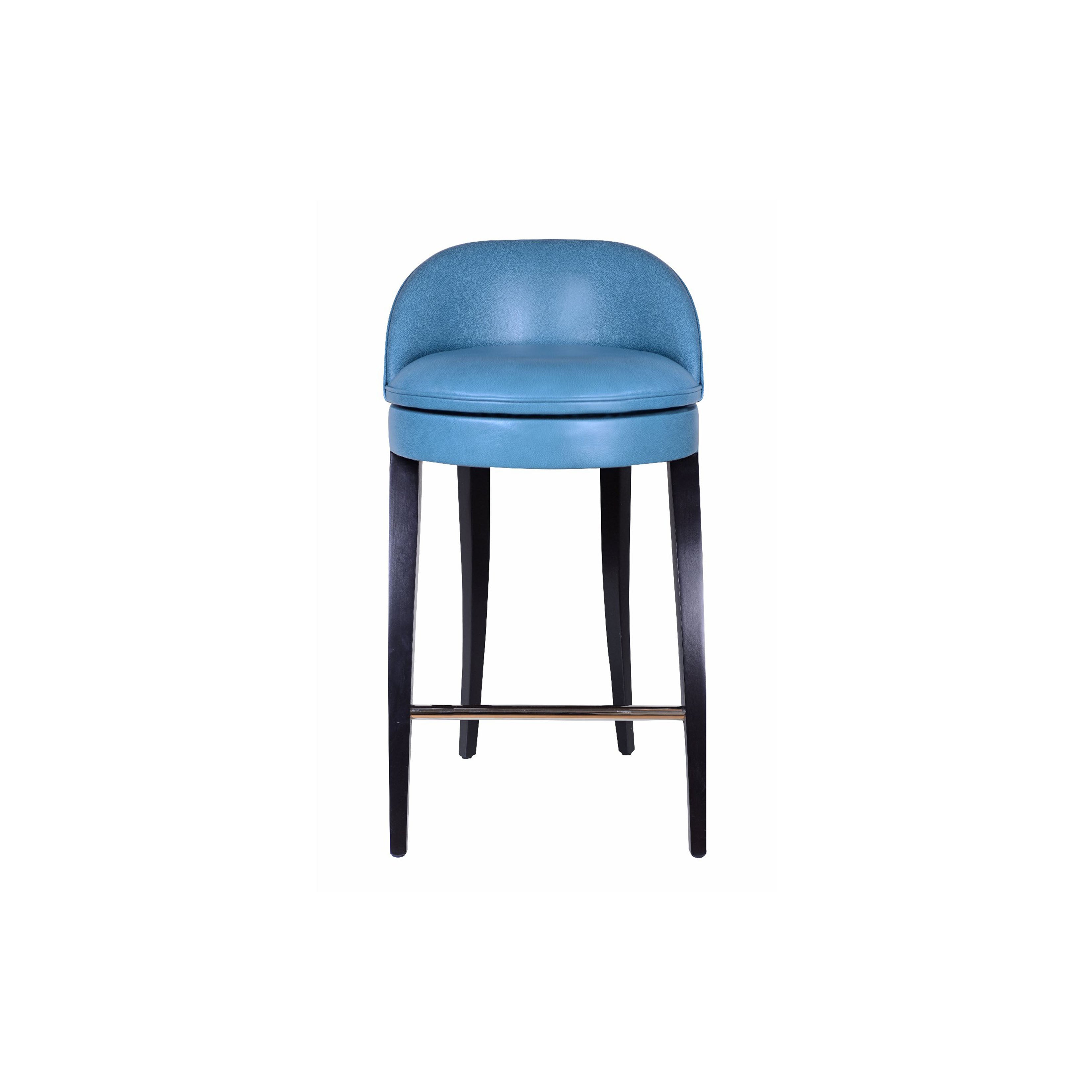 Nina Campbell Liszt Dining Stool against a white background