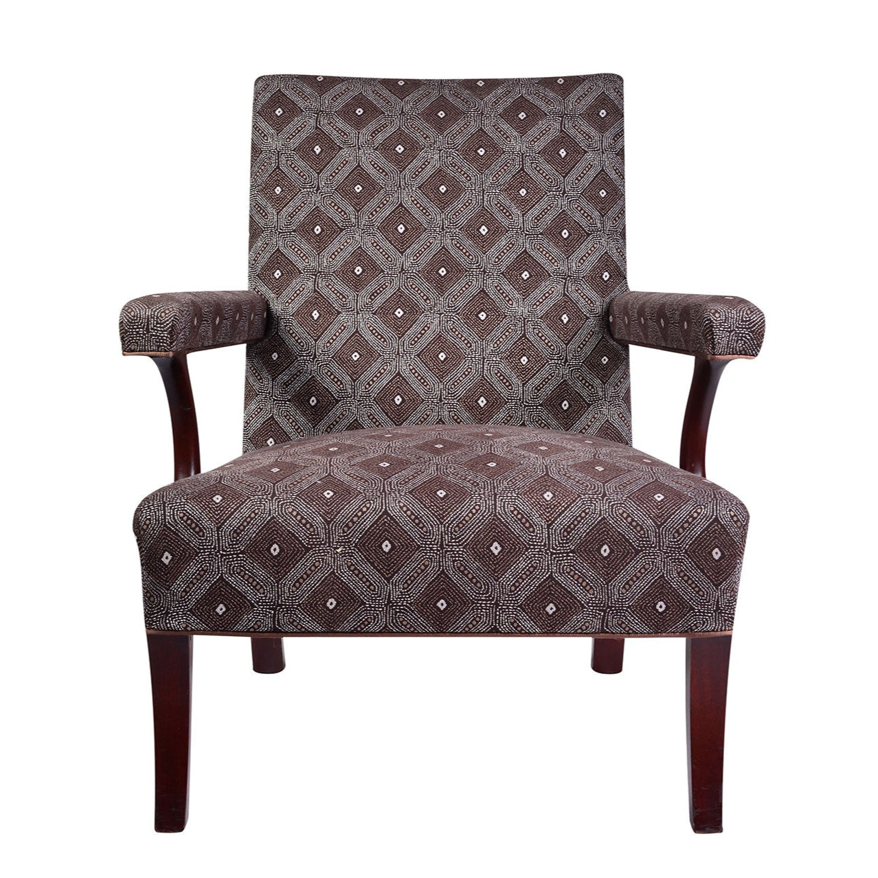 Mackenzie Armchair in Lorette Bitter Chocolate