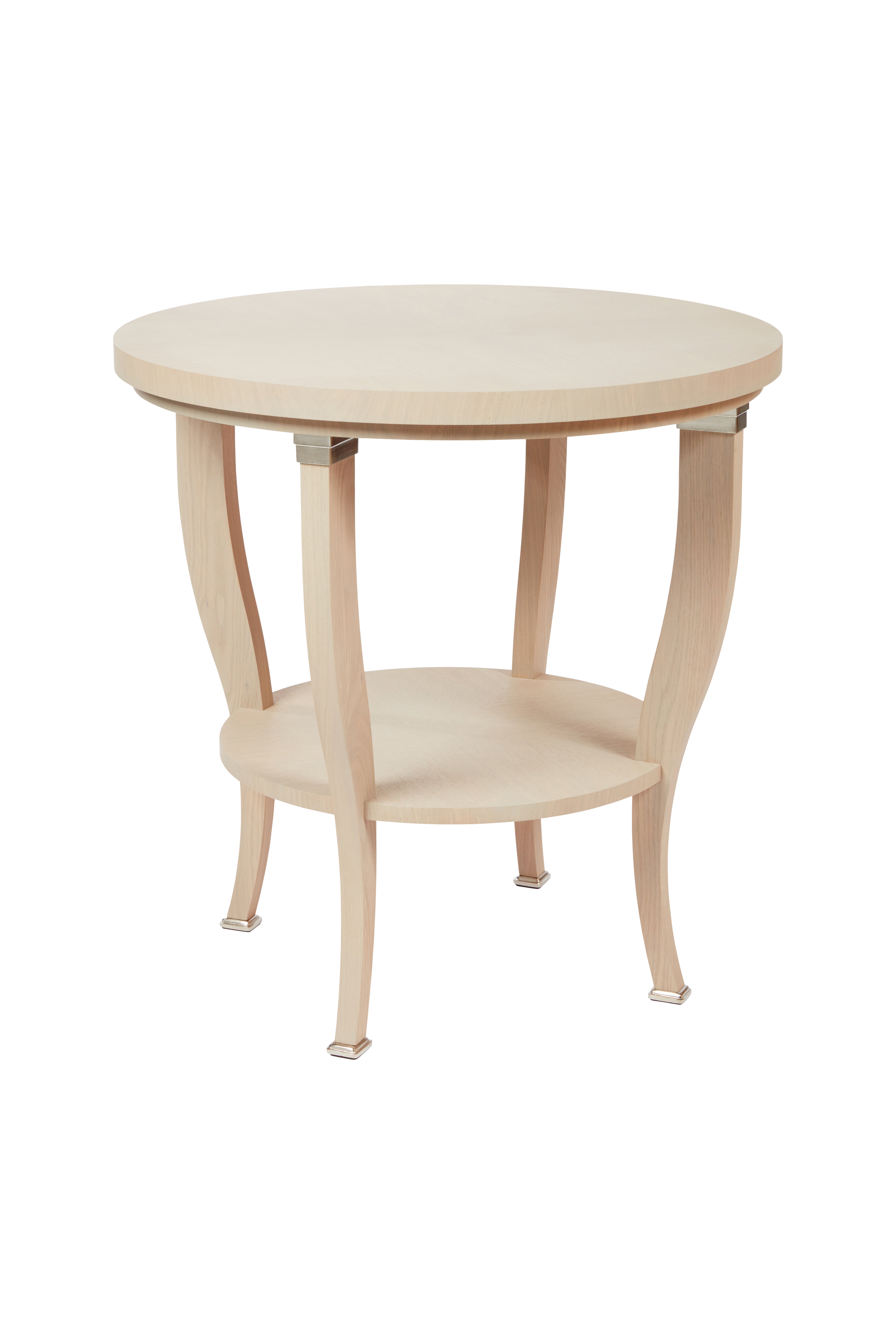 Nina Campbell Massanet Lamp Table against a white background