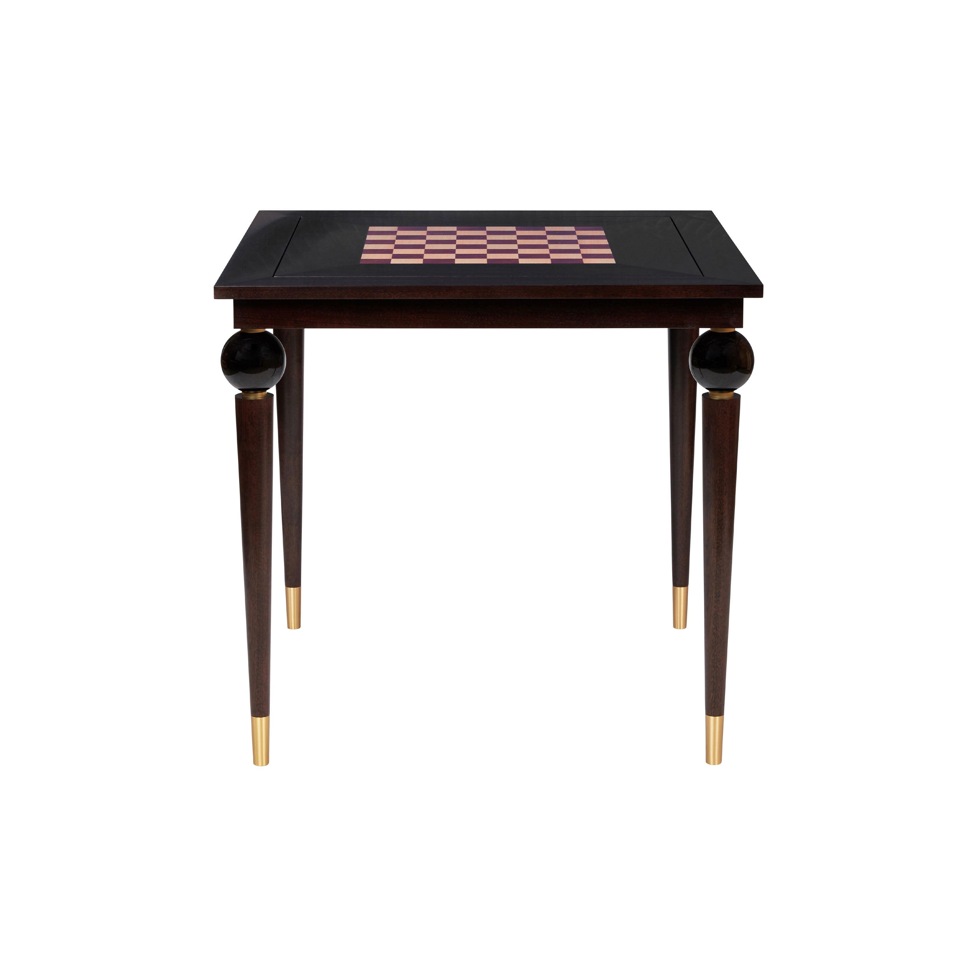 Mark Games Table Red and Black Board