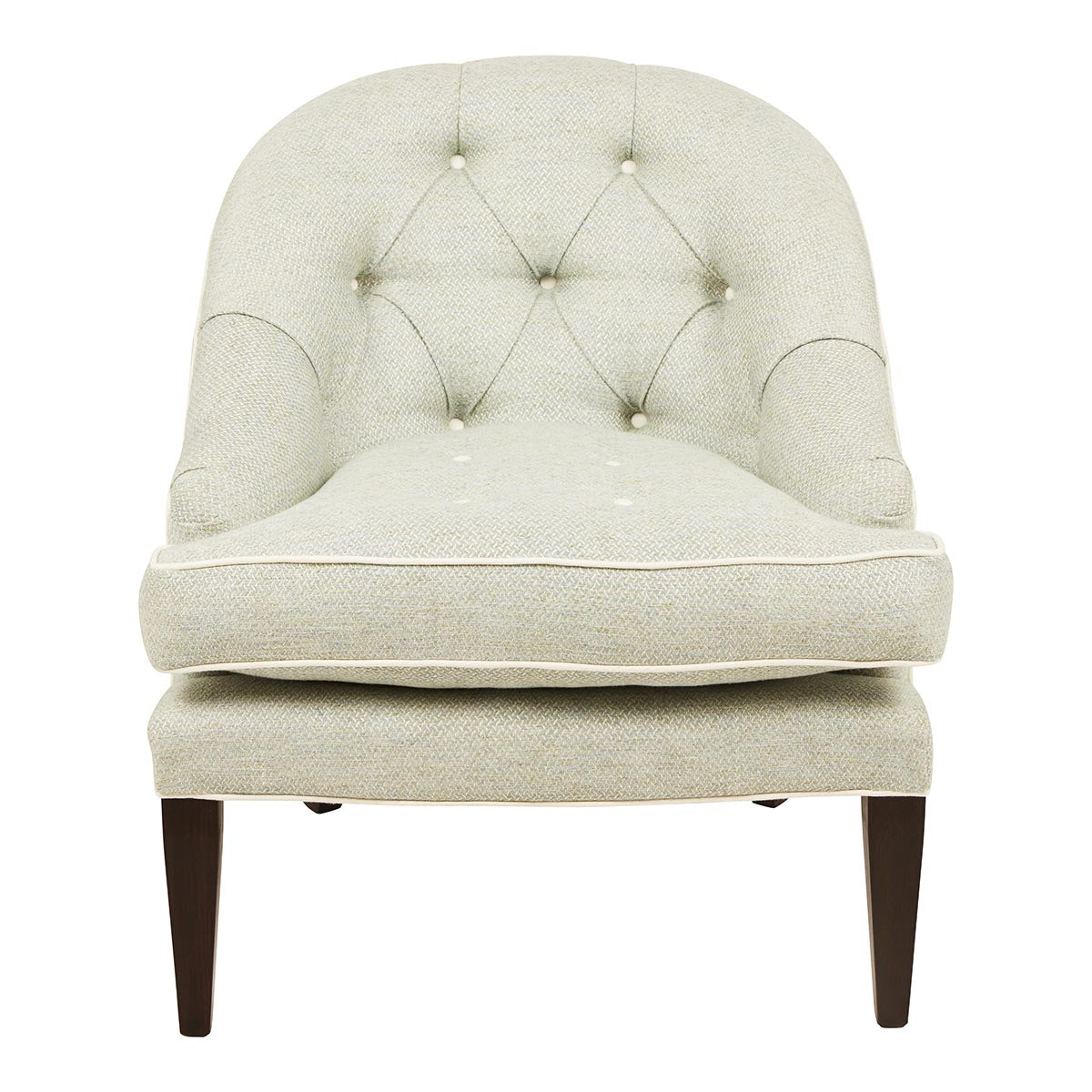 Mabel Chair in Larkana Aqua